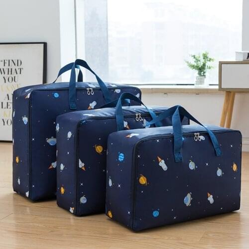 Waterproof Quilt Storage Bag Household Wardrobe Organizer Blanket Clothes Storage Closet Luggage Organizer