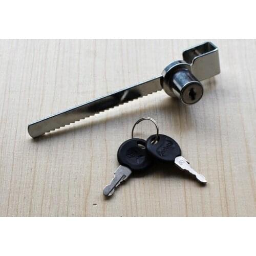 RACK LOCK + 2 KEY FOR WINDOW GLASS DOOR 10pcs/pcs