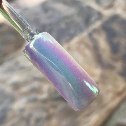 0.2g Neon Aurora Pigment Powder Chameleon Mermaid Powder Super Mirror Effect Chrome Rainbow Nail Dust For DIY Nail Art 1 Box