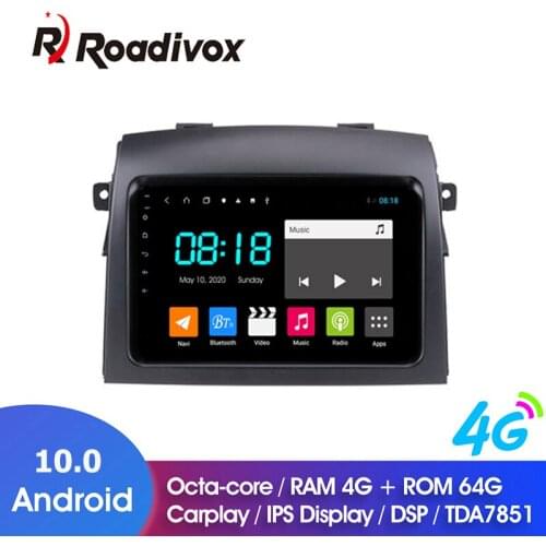 9" Android 10.0 RAM 4G ROM 64G for Toyota Sienna 2004-2010 Car Dvd Gps Navigation Radio Multimedia Player Stereo Head Unit