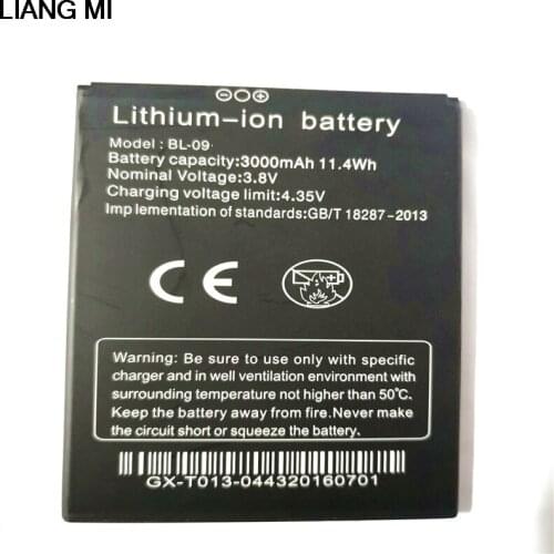 3000mAh BL 09 BL-09 Battery for THL T9 Pro Bateria Batterij Accumulator with phone stander
