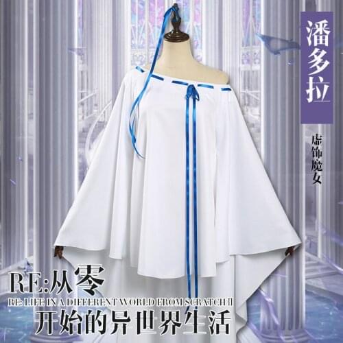 Anime Re:Life In A Different World From Zero Witch Pandora Dress Game Uniform Cosplay Costume Halloween Women Free Shipping 2021