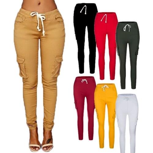 Large Plus Size Pantalones Joggers Women Pants Female Sports Pants For Women Trousers Pocket Pant High Waist Sweatpants Baggy