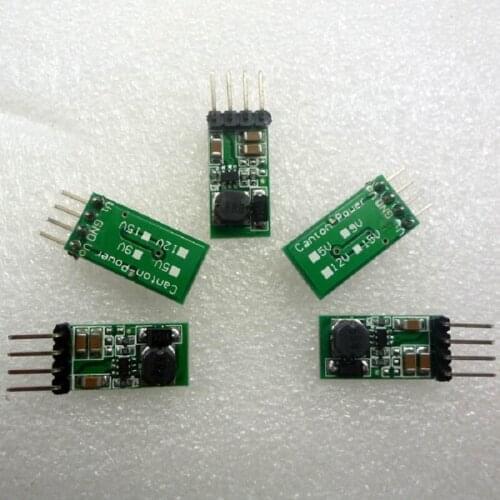 CE014_12V*5 5x Breadboard Power Supply DC-DC 5V to 12V step-up boost converter module for LED Relay diy