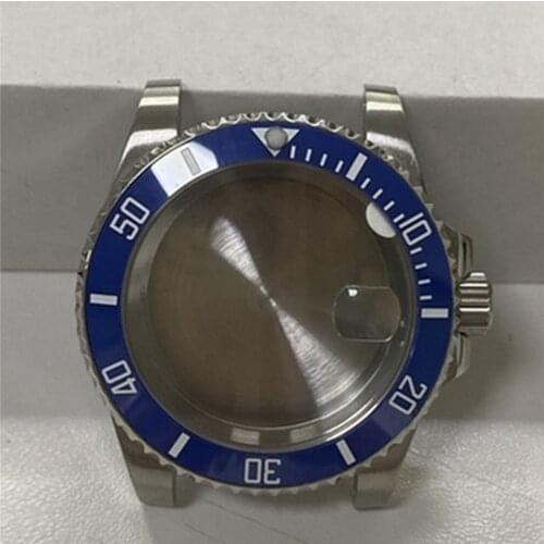Watch Case with Sapphire Mirror for Miyota 8215 8205 8200 Movement Watch Case for ETA 2836/2834 Movement About 40MM*13.4MM