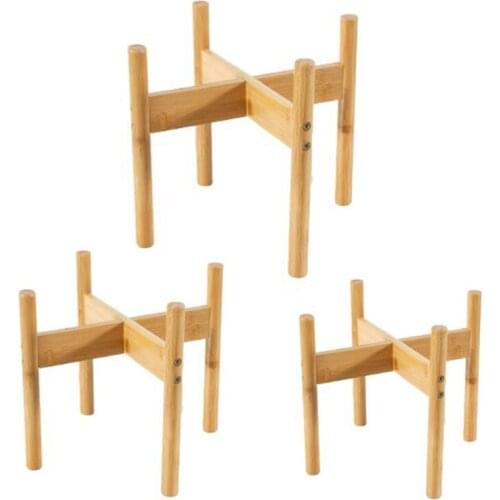 Wooden Flower Window Balcony Desktop Mini Flower Pot Holder Pot Display S tand Flower Pot Rack Plant Pot Shelf Home