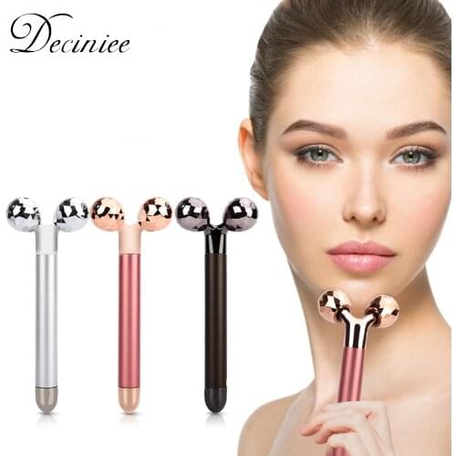 Energy Beauty Bar 3D Electric Vibrating Face Massager Tool Face Lift Double Chin Reducer Anti Aging Facial Massager Skin Roller