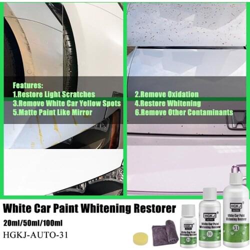 HGKJ-31 of White Car Paint Whitening Restorer Car Detailing for Car Scratch Remover Car Refurbishing Tool Auto Polishing