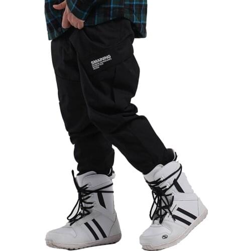 Tie Feet Wearab Overalls Womens & Mens Ice and Snow Pant Snowboarding Clothing Trousers Skiing Suit Wear 15K Waterproof Winter