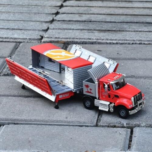 KDW Alloy Scale Car Models Die-cast Toys for Children mkd2 auto Vehicle 1:50 single layer alloy motorhome Touring Car Camper