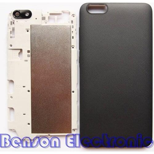 BaanSam New Dual Card Middle Frame Battery Back Cover For Huawei Honor 4X Housing Case With Power Volume Buttons+Camera Lens