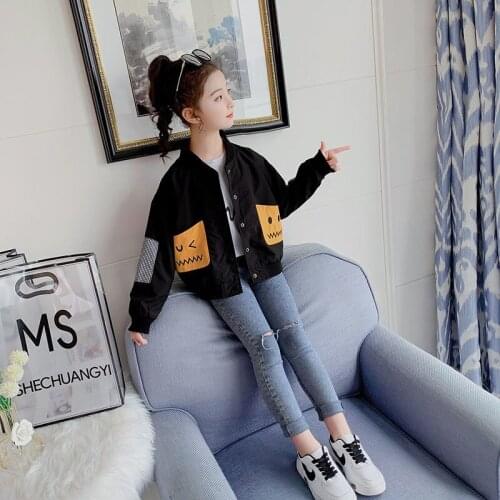 Girls Autumn Boy Jacket 2021 New Spring and Autumn Western Style Boys Cartoon Print Tops Fashion Cardigan Clothes Baby Coat