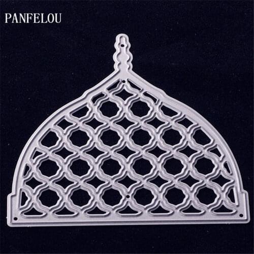 PANFELOU Grid cover Metal craft paper die cutting dies for Scrapbooking/DIY Easter wedding Halloween cards