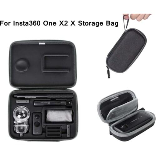 Portable Carrying Case For Insta360 ONE X2 /X Storage Bag Handbag Shoulder Bag For Insta360 One X2 X Action Camera Accessories