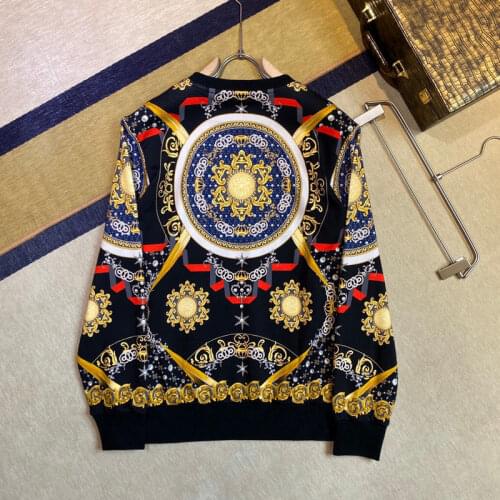 Size Casual Autumn Plus Hoodies Women/Men Loose Style Runway Fashion Print Holiday Party