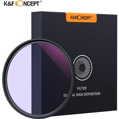 K&F Concept Clear-Night Filter 52mm 58mm 67mm 72mm 77mm 82mm Multiple Layer Nano Coating Pollution Reduction for Night Sky/Star