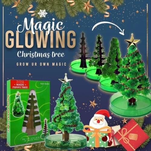 Magic Growing Christmas Tree Magic Growing Cute Christmas Tree Funny Educational and Party Toys LB88