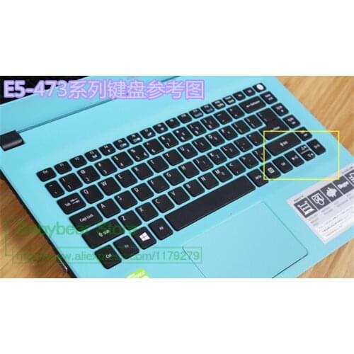 For Acer Aspire E 14 E5-473G E5-473 Aspire E14 P648 TMP248 E5-422G E1-472g E5-421 14 inch Silicone Notebook keyboard protector