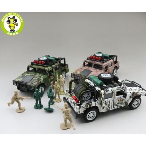 1/32 Military SWAT All terrain vehicle Truck Diecast Model Car Toys Kids Boys Girls Gifts