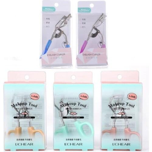 1pc Eyelashes Curler Eye Lashes Curling Clip Tweezer Cosmetic Professional Eyelashes Curler Portable Curling Clip Makeup Tools