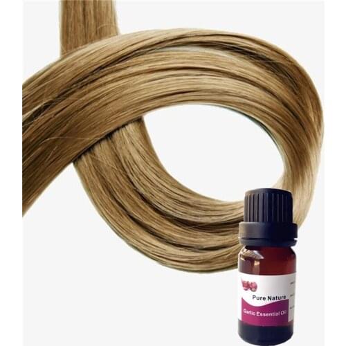 10ML Garlic Hair Loss Treatment Garlic Hair Growth Essential Oil Herbal For Dry Hair Care Types Scalp Herbal Treatment Essence