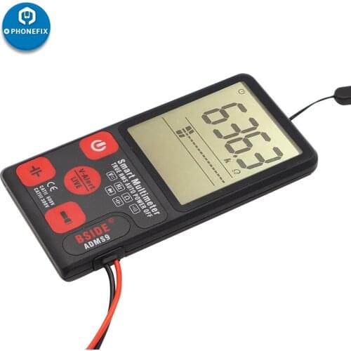 ADMS9 Automatic LCD Display Digital Multimeter 3.5" LCD 3-Line Display Voltmeter AC DC Voltage NCV Resistance Ohm Hz Tester