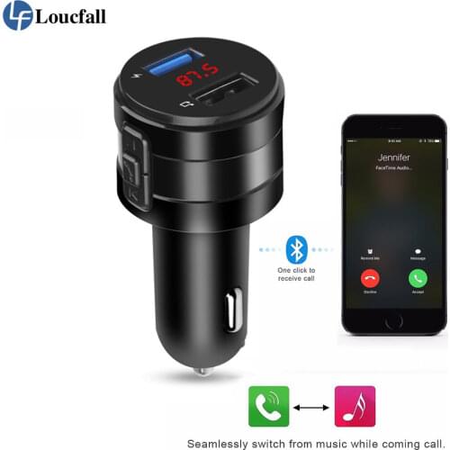 2.4A 1A Dual USB Car Charger Universal 12V Car Cigarette Lighter Charger Socket Adapter For iPhone Samsung Phone