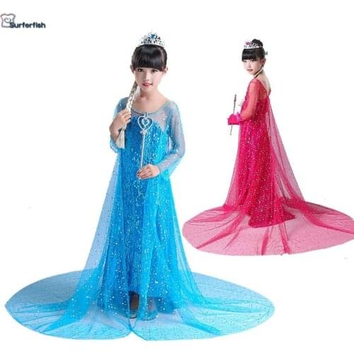Free Ship New KIds Party Dress Sequin Luxury Birthday Party Dress Children Clothing Holiday Princess Wear