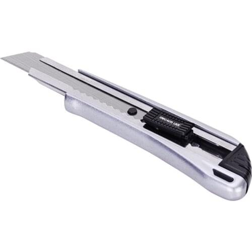 Deli high quality 2090 large metal art knife SK5 high carbon steel blade detachable zinc alloy art knife