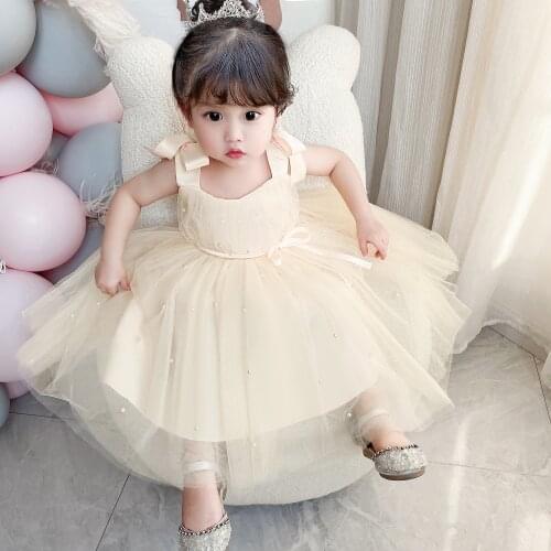 Baby Girl Dress 1 Year Birthday Girl Party Tutu Christening Princess Dress for Girls Infant Toddler Clothes 12 Months Vestidos