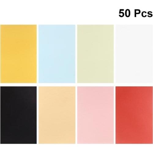 50 Sheet Colorful Tracing Paper Painting Transfer Parchment Paper Calligraphy Craft Writing Painting Copying Drawing Sheet