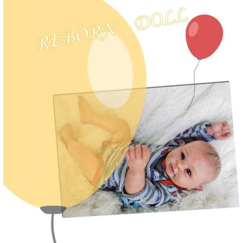 Reborn Baby Dolls Realistic Rich Painting 20 inch Baby Dolls Alive Reborns Toddler bebe Toy For kids Gifts