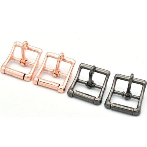 25mm Rose Gold Adjuster Slider Buckle Belt Buckle Luggage Metal Strap Purse Handbag Webbing Leather Craft Hardware