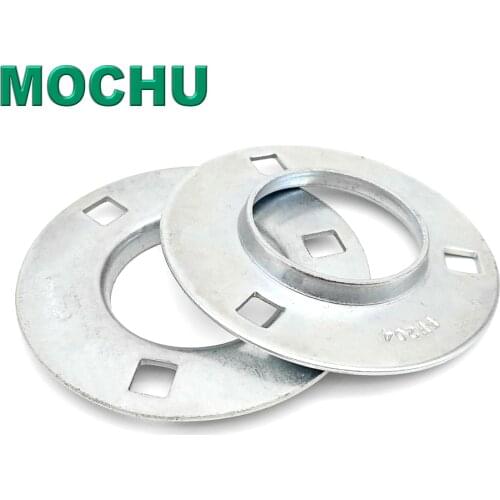 MOCHU PF204 Stamped Steel Housed Units Setscrew locking 3-Bolt flange housing