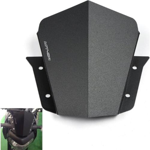 Motorcycle CNC Upper Headlight Mount Cover Panel Fairing Windshield Windscreen For Yamaha MT-09 MT09 MT 09 2014-2017