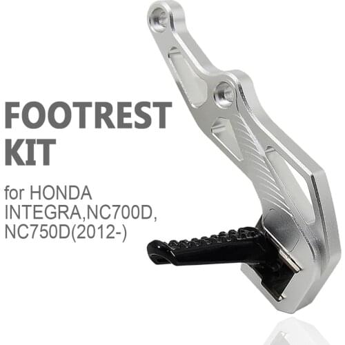 NEW Motorcycle Accessories CNC Footrest Kit For HONDA NC750D NC 750D NC750 D Foot Pegs 2012