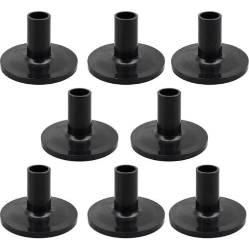 8pcs/set Drum Cymbal Sleeves Plastic Drum Cymbal Stands Replacement Accessories Percussion Instruments Essential Supplies