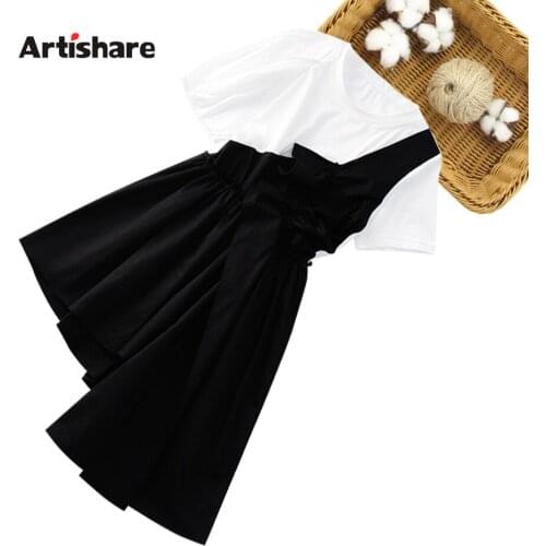 Girls Dress Patchwork Girls Dresses Casual Style Party Dress Child Spring Autumn Girls Clothing 6 8 10 12 14