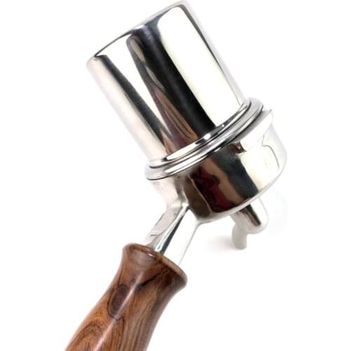 Support Dropshipping Stainless Steel Coffee Dosing Cup Powder Feeder Part for 58/54/51mm Espresso Machine Dosing Cup