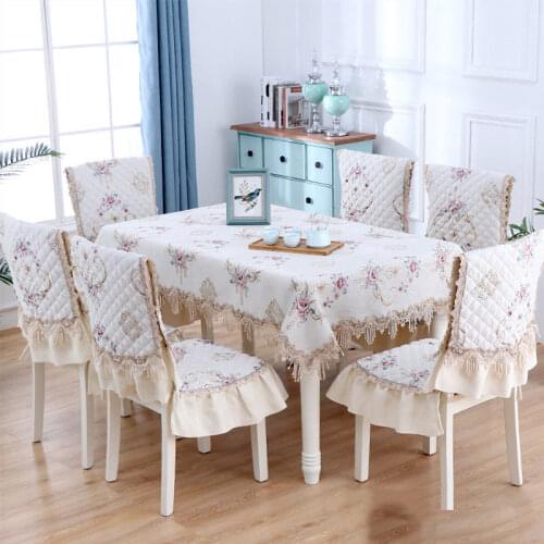 Multi-Colored Macrame Rectangle Tablecloths European Irregular Lace Elegant Pastoral Wedding Table Cloth Tea Tablecloth Large w