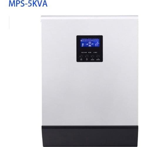 Solar Inverter 5KVA 80A MPPT Off Grid Inverter 48V 220V/230V Hybrid Inverter Pure Sine Wave Inverter 60A Battery Charger