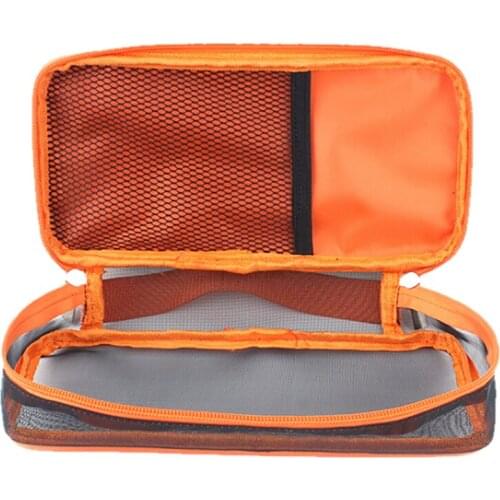 Cutlery Storage Bag Outdoor Picnic Portable Cutlery Bag Bbq Supplies Drain Net Chopsticks Organizer #BW