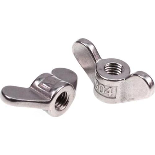 Wkooa 304 Stainless Steel Wing Nuts M4-M24