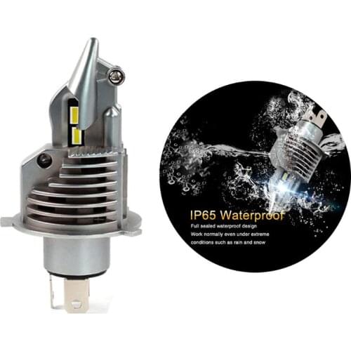 1pc cars high beam~ dipped beam Auto grade chips LED H4 headlight bulbs Y5GF