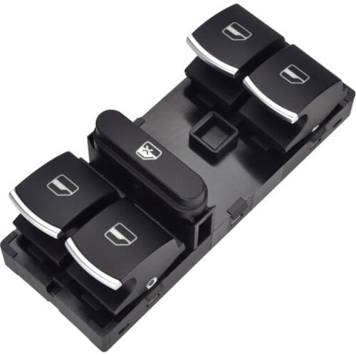 5ND959857 Electric Power Master Window Switch Button For VW MAGOTAN Sagitar Golf MK5 MK6 GTI Rabbit Passat B6 CC 5ND 959 857