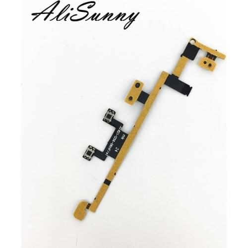 AliSunny 5pcs Power Volume Button Flex Cable for iPad 3 4 Replacement Parts