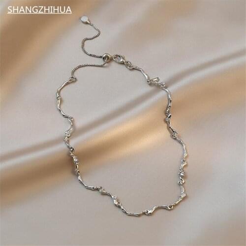 Luxurious Branch Shape Fashion Clavicle Chain Fashion Simple Necklace For Women Delicate Unusual Jewelry Gift Accessories