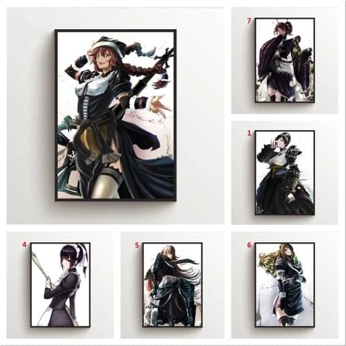 Home Decoration Wall Art Overlord CZ2128 Entoma Anime Canvas Paintings Pictures Hd Prints Modern Poster Bedroom Modular No Frame