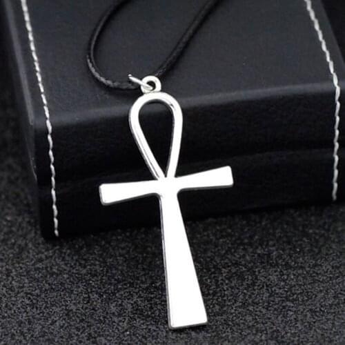 Cool Ancient Egyptian Ankh Cross Charms Pendant necklace gift HJ12