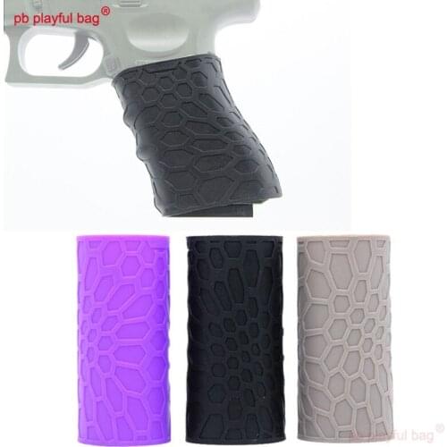 PB Playful Bag Outdoor sports gel ball gun G17 18 19 AK M4 Grip rubber sleeve toy accessories Adult CS game equipment QG242